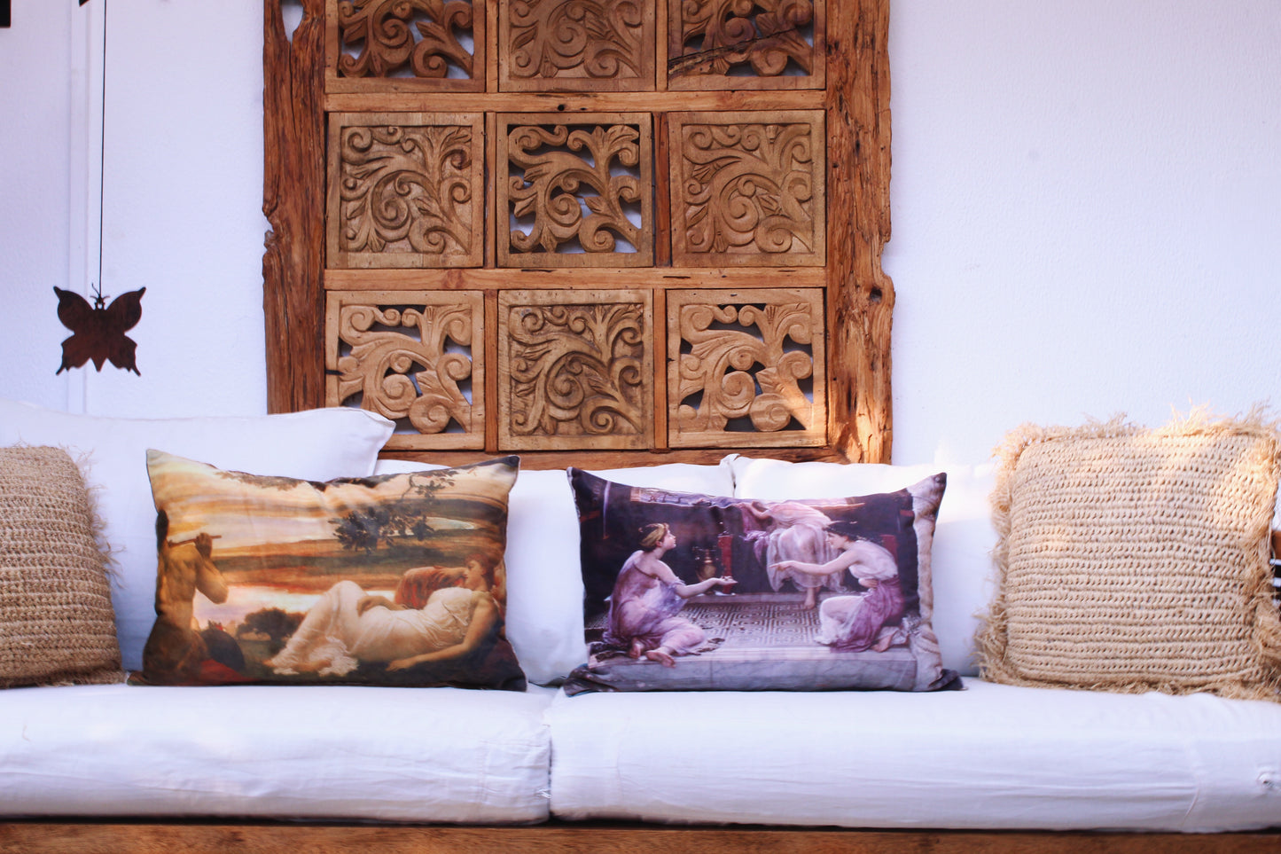 The Valerie Cushion-Lavender