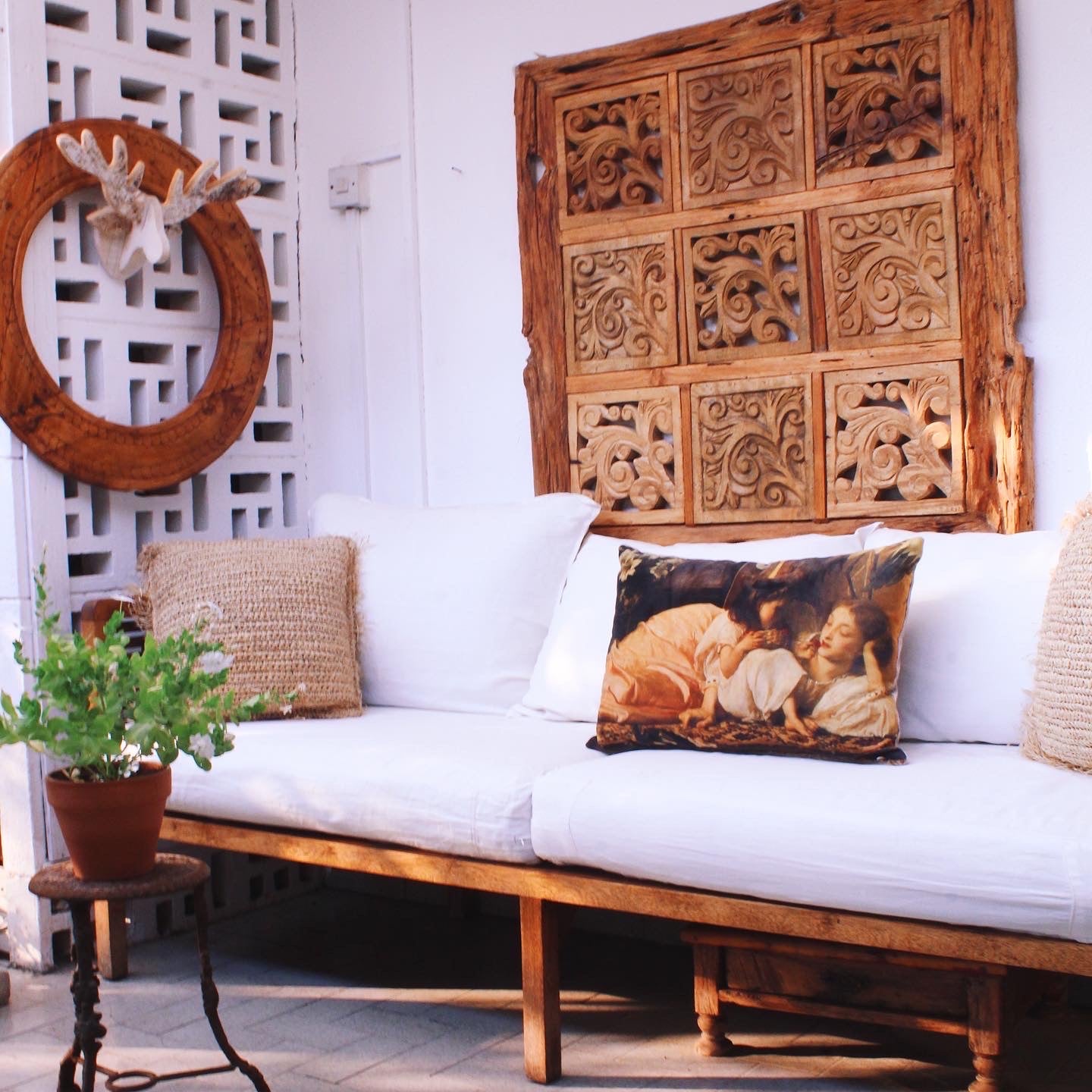 The Valerie Cushion-Sienna