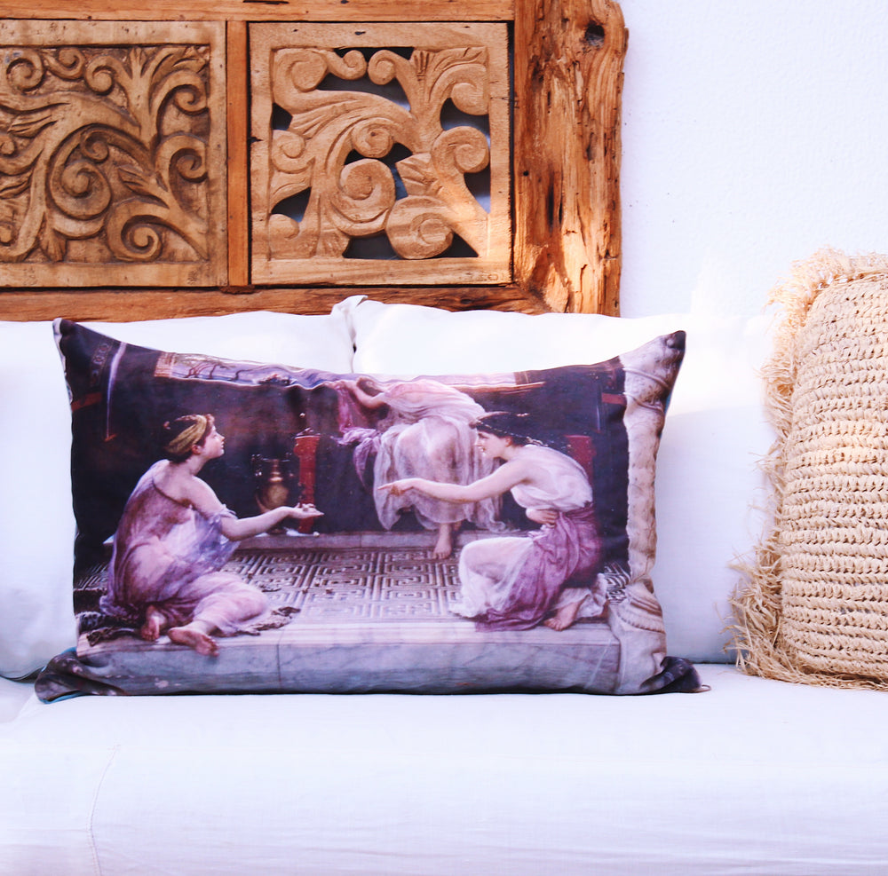 The Valerie Cushion-Lavender